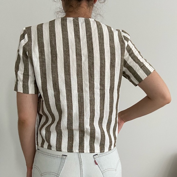 Linen top - Picture 3 of 4